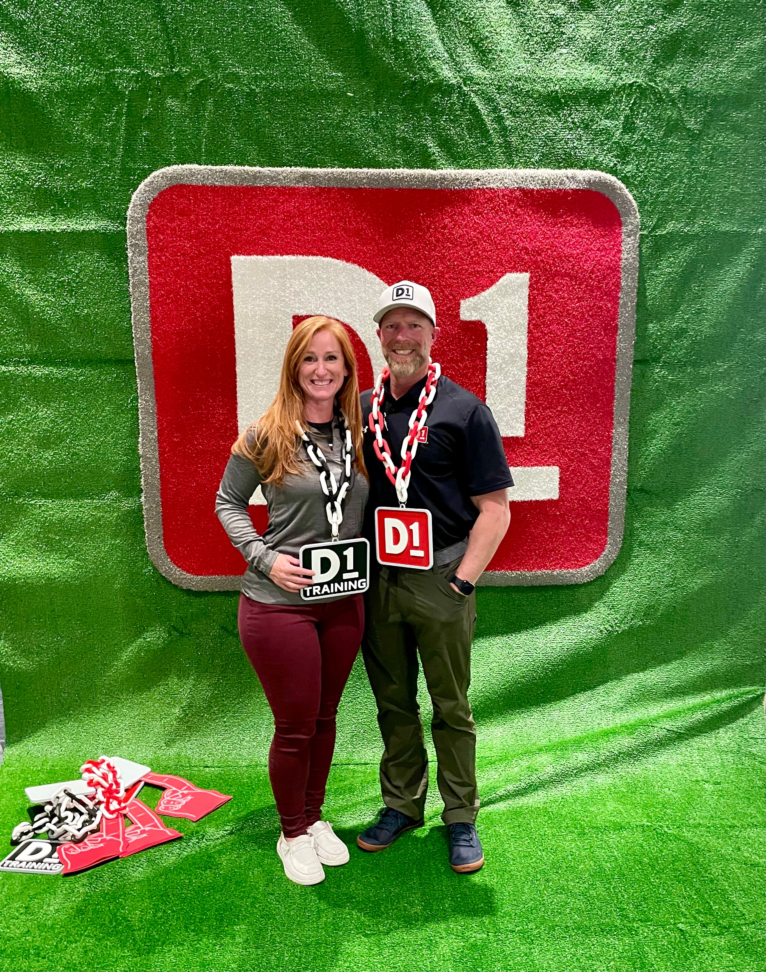 At the D1 Training franchise event